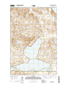 Alkaline Lake 2014 topographic map thumbnail