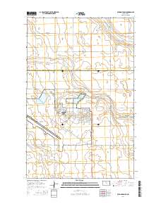 Burlington NE 2014 topographic map thumbnail