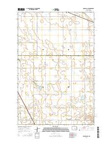 Bordulac SW 2014 topographic map thumbnail