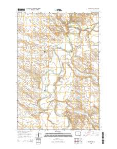 Cedar Ridge 2014 topographic map thumbnail