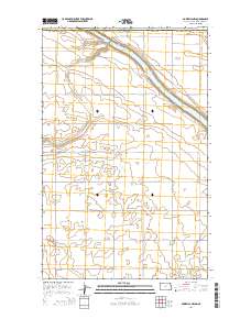 Bowbells NW 2014 topographic map thumbnail