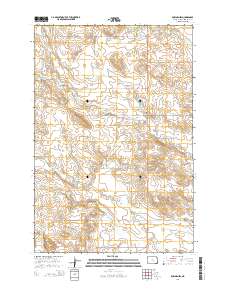 Bowman SW 2014 topographic map thumbnail