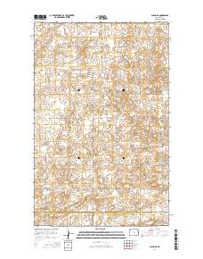 Alamo NE 2014 topographic map thumbnail