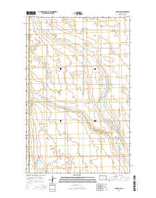 Antler SW 2014 topographic map thumbnail