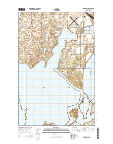 Camp Grafton 2014 topographic map thumbnail