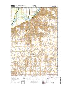Cartwright NE 2014 topographic map thumbnail