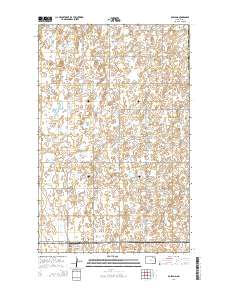 Egeland 2014 topographic map thumbnail