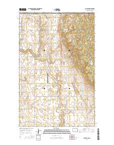 Carbury 2014 topographic map thumbnail