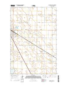 Carrington East 2014 topographic map thumbnail