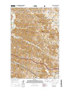 Fryburg NW 2014 topographic map thumbnail