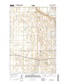 Fullerton NE 2014 topographic map thumbnail