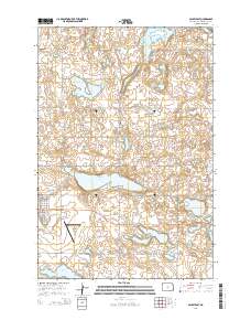 Ashley East 2014 topographic map thumbnail