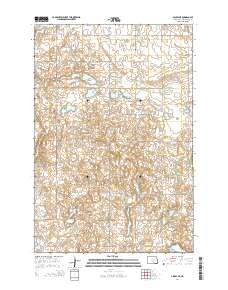 Ashley NE 2014 topographic map thumbnail