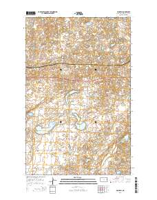 Blaisdell 2014 topographic map thumbnail