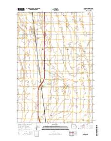 Buxton 2014 topographic map thumbnail