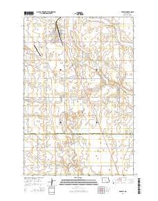 Edgeley 2014 topographic map thumbnail