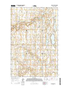 Golden Lake 2014 topographic map thumbnail