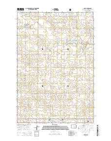 Golva 2014 topographic map thumbnail