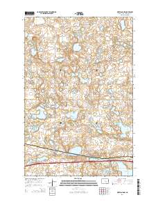 Cleveland NW 2014 topographic map thumbnail