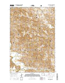 Cliffs Plateau 2014 topographic map thumbnail