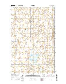 Hannah 2014 topographic map thumbnail
