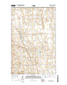 Hansboro NE 2014 topographic map thumbnail