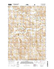 Daglum SE 2014 topographic map thumbnail