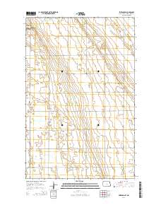 Emerado SW 2014 topographic map thumbnail