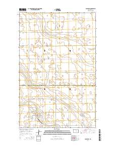 Glenburn 2014 topographic map thumbnail