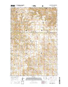 Grassy Butte SW 2014 topographic map thumbnail