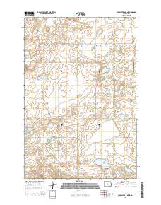 Coldwater Lake NE 2014 topographic map thumbnail