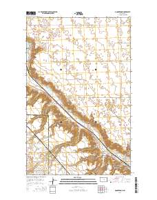 Donnybrook 2014 topographic map thumbnail