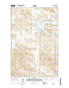Lake Ilo 2014 topographic map thumbnail