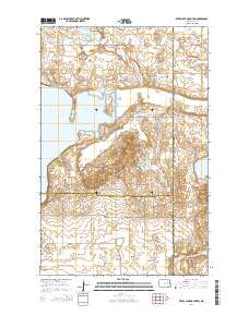 Devils Lake Mountain 2014 topographic map thumbnail