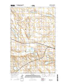 Drake NW 2014 topographic map thumbnail