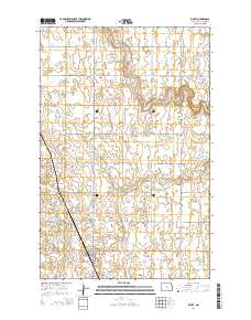 Finley 2014 topographic map thumbnail