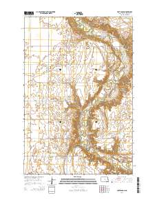 Fort Ransom 2014 topographic map thumbnail