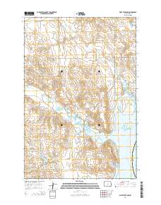 Fort Yates NW 2014 topographic map thumbnail