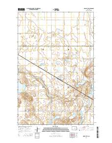 Grace City 2014 topographic map thumbnail