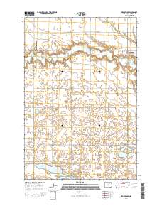 Kreiser Lake 2014 topographic map thumbnail