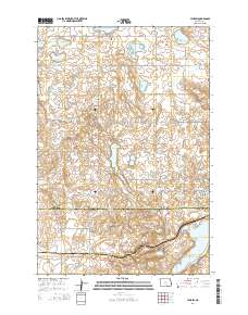 Lehr SW 2014 topographic map thumbnail