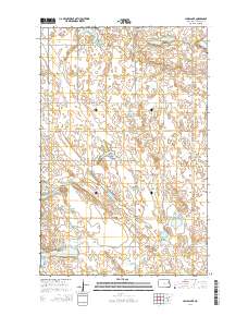 Lambs Lake 2014 topographic map thumbnail