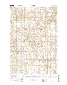 May Lake SE 2014 topographic map thumbnail