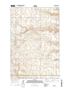 Jud NW 2014 topographic map thumbnail