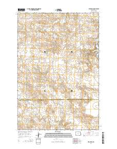 Liens Dams 2014 topographic map thumbnail