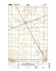 Kindred 2014 topographic map thumbnail