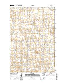 Hailstone Butte 2014 topographic map thumbnail