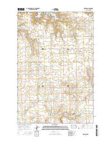Hazen NW 2014 topographic map thumbnail
