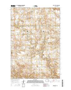 Heart Butte 2014 topographic map thumbnail