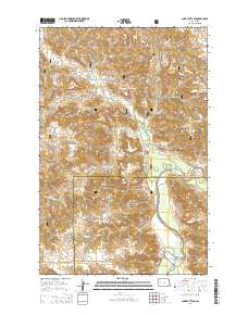Lone Butte NE 2014 topographic map thumbnail